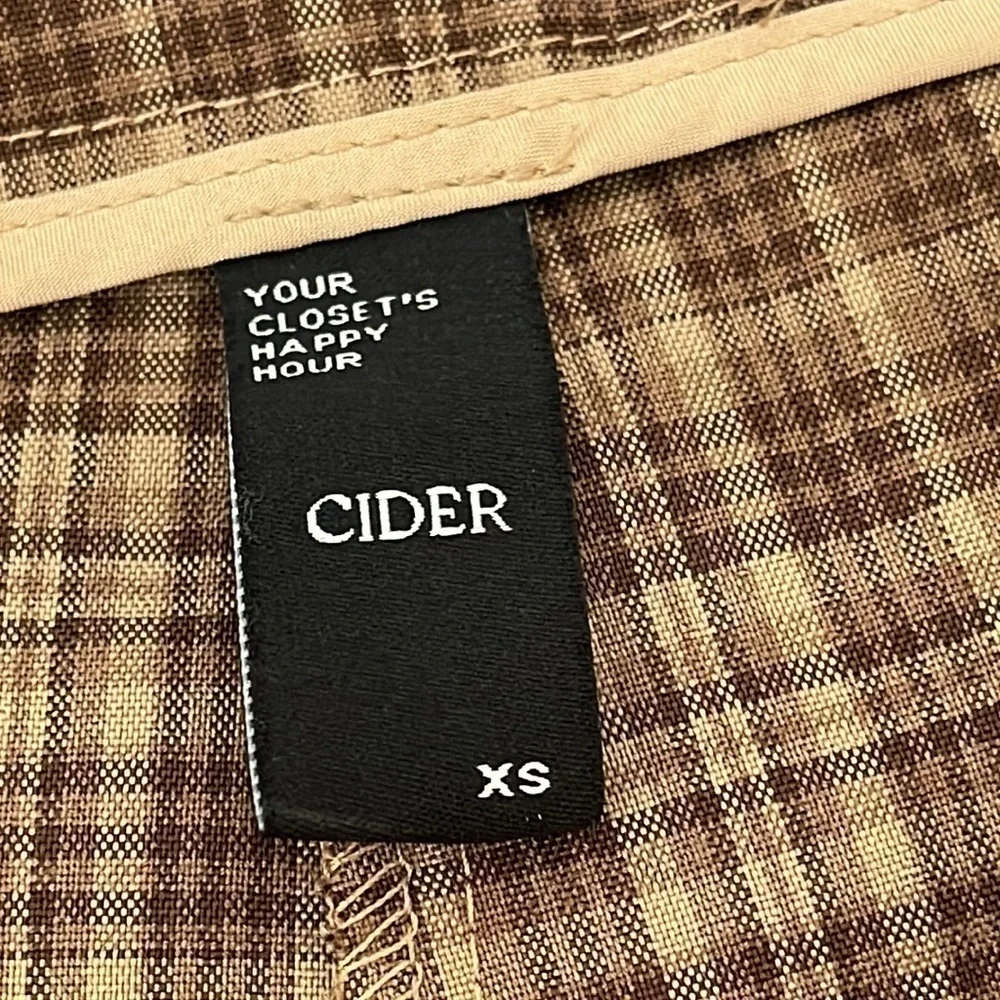 ❤️ 🆕 CIDER Pattern Pants Size XS - Picture 4 of 4
